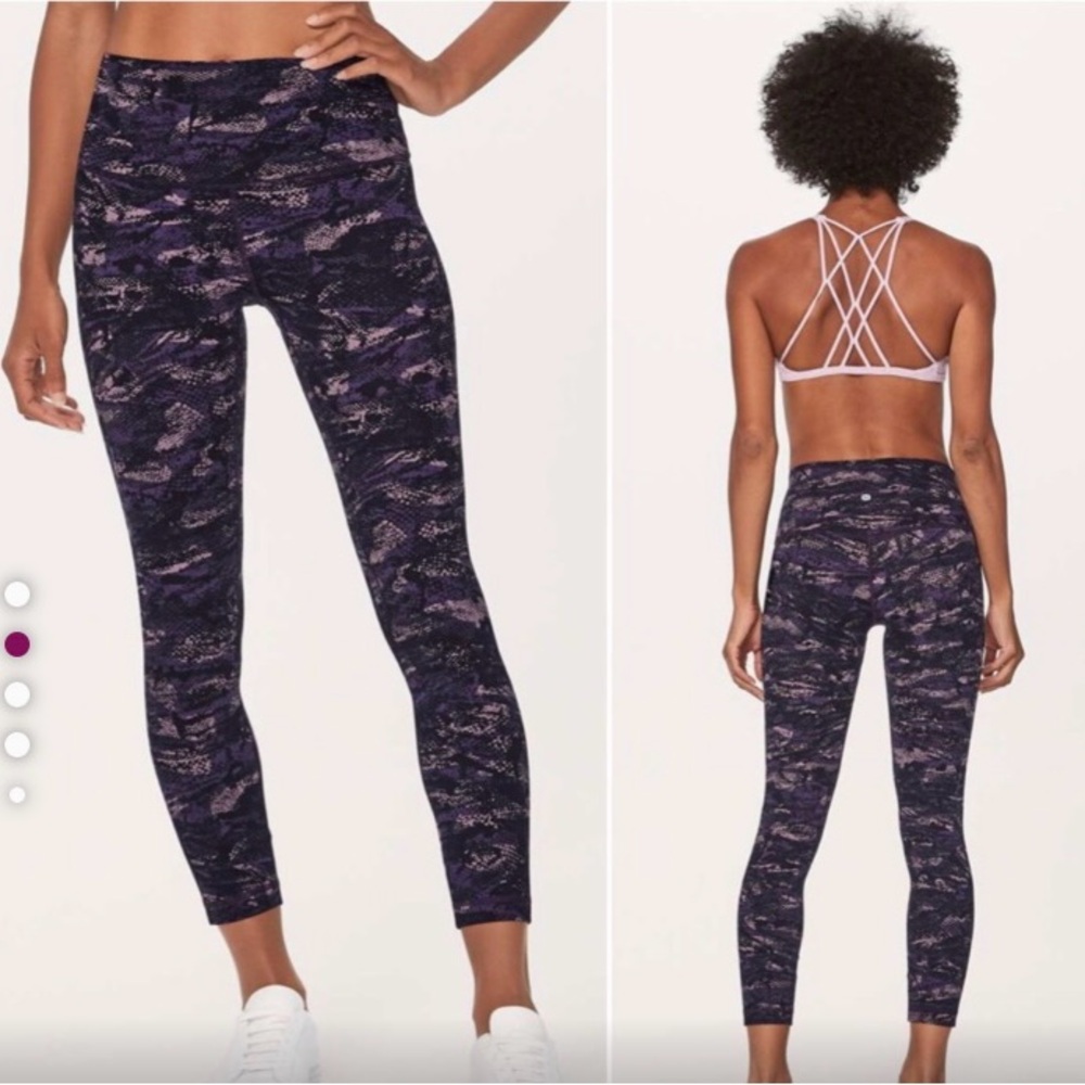 Lululemon Wunder Under High Rise Leggings 10
